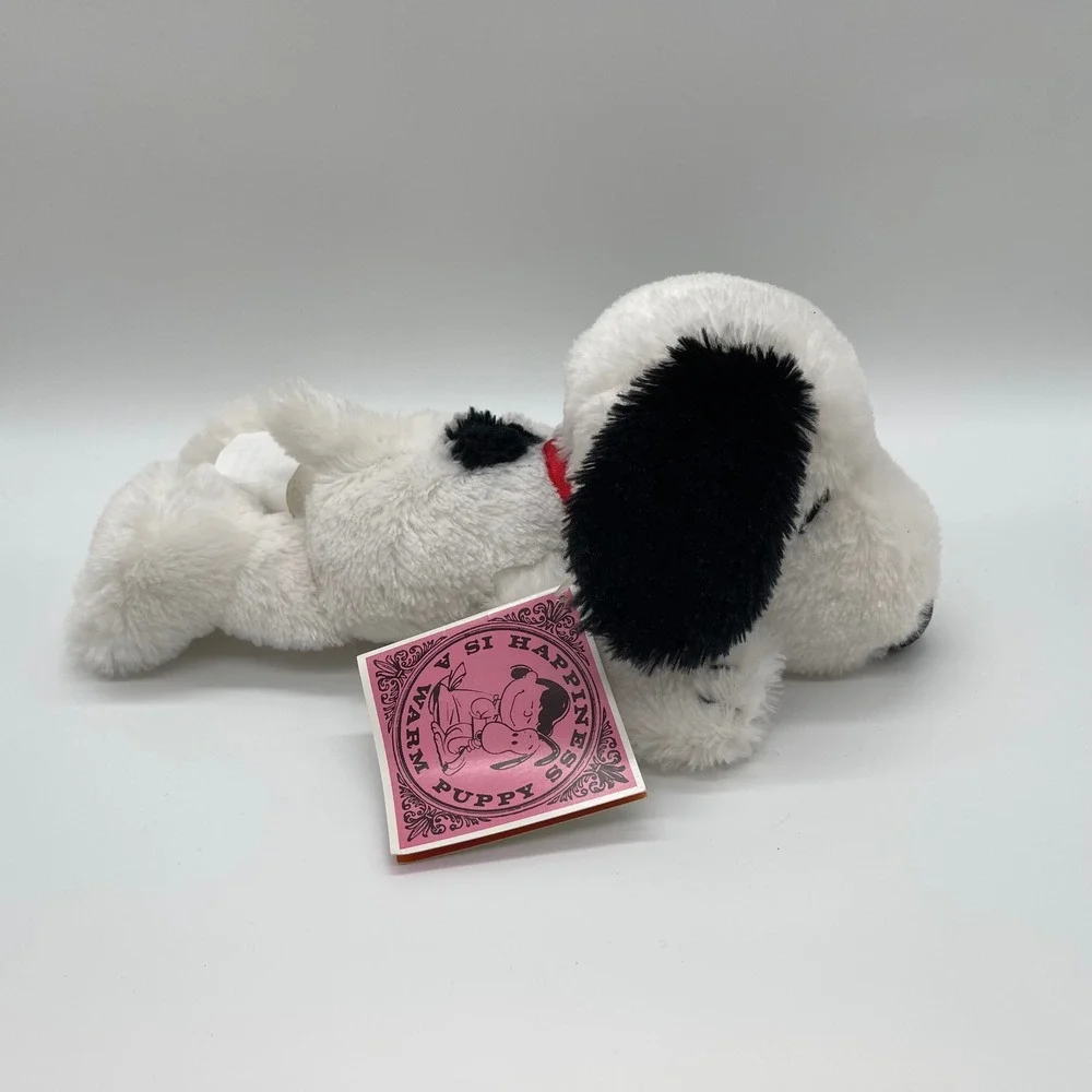 Peanuts Snoopy Soft and Fluffy Snoopy Plush Toy - Happiness Is A Warm Puppy, New